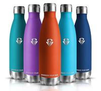 Gourde Isotherme - 750ml - Bouteille Isotherme, Gourde Sport sans BPA, INOX Reutilisable, Bouteille d'eau pour école, Bureau, Gym