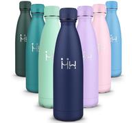 Gourde Isotherme 750ML - Bouteille Isotherme sans BPA, Gourde Inox Étanche, Réutilisable, Processus de revêtement en Poudre, Termos, Bouteille Metal pour Running, Bureau, École, Sport