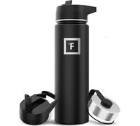 Gourde Isotherme avec Paille - 650/950/1200/1800 ml - Inox Étanche Bouteille d'eau Isotherme à Double Paroi Sans BPA - Sport Gym Voyage Enfant