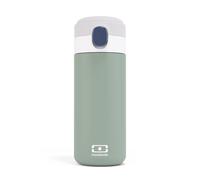 MONBENTO - Gourde Isotherme MB Pop Natural - 360ml - Garde au Chaud/Froid jusqu'à 12h - Petite Gourde Hermétique pour Enfant Ecole/Parc et/ou pour Adulte à Glisser dans un Sac à Main - Vert