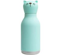 Asobu Gourde isotherme Bestie Chat – acier inoxydable, tête amovible – 460 ml
