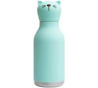 Asobu Gourde isotherme Bestie Chat – acier inoxydable, tête amovible – 460 ml