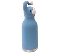 Asobu Bouteille isotherme Éléphant 460 ml – gris, tête amovible