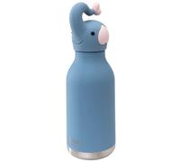 Asobu Bouteille isotherme Éléphant 460 ml – gris, tête amovible