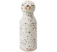 Asobu Gourde isotherme Bestie Otarie – tête d'animal amovible pour enfants – 460 ml