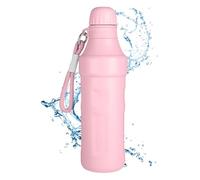 Gourde Isotherme - Bouteille Isotherme 500ML Portable à Isolation Sous Vide - avec Sangle et Bec Étroit en Acier Inoxydable - pour Boissons Café Lait Sports Intérieur Extérieur