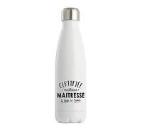 Gourde Isotherme Certifiée meilleure Maîtresse | Bouteille Thermos idée cadeau originale