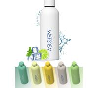 Gourde Isotherme En Acier Inoxydable Pour Enfants 500 Ml - Dopper Thermos Bouteille Thermos Sport Étanche 24 Heures Au Froid, Blanc