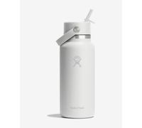 Gourde isotherme Hydro Flask Wide Flex Straw 946 ml blanc