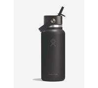 Gourde isotherme Hydro Flask Wide Flex Straw 946 ml noir