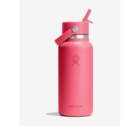 Gourde isotherme Hydro Flask Wide Flex Straw 946 ml rose vif