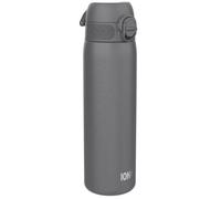 Gourde Isotherme - ION8 - I8SS600GRY - Acier Inoxydable - Étanche 100% - Design Slim
