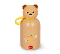 Legami Gourde enfant Hot&Cold BFF Teddy Bear – acier inoxydable 18/8 double paroi, hermétique 310 ml