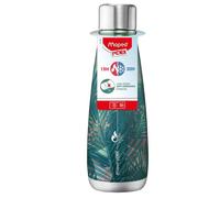 Maped Bouteille isotherme Picnik – Acier inoxydable, double paroi étanche – 500 ml Vert Tropic