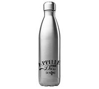 Gourde Isotherme Personnalisée 500 ml - Acier Inoxydable - Thermos Chaud/Froid - Bouteille Réutilisable Écologique - Cadeau Humour patron/Appelle Moi dieu ça suffira - Fabrication Française (N°3)