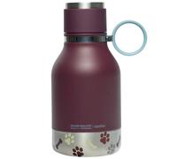 Gourde isotherme pour chien 2 en 1 Bordeaux (1 litre)