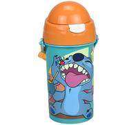 Gourde Isotherme Stitch 500 Ml Avec Paille Et Sangle Amovible Lilo_et_stitch Bleu Canard TU