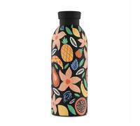 Gourde isotherme tropical noir 500 ml