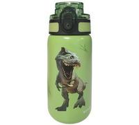 ROTH Gourde Tyrannosaure avec bouchon facile à boire - 350 ml, acier inoxydable, sans BPA - Gourde pour enfants