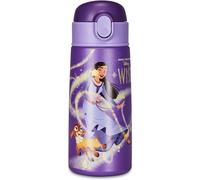 Gourde Isotherme Wish ¿ Pour Enfants Avec Paille 460 Ml Sans Bpa ¿ Asile, École Primaire ¿ Acier Inoxydable, Maintien Température Jusqu'à 24h