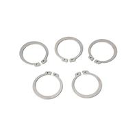 Gourde M8-M18 en acier inoxydable, arbre de Type C, Circlip externe élastique, anneau de retenue, rondelle de verrouillage à ressort, 50 pièces(M10)