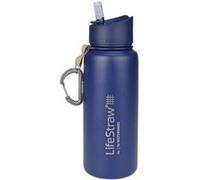 Gourde métal bleue Lifestraw neutre G