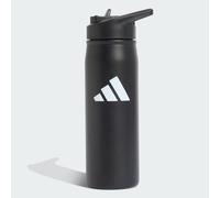 Adidas Gourde en métal avec paille 0,6 L Noir/Noir Taille 1
