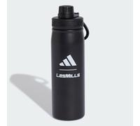 Gourde métal paille 0,6litre LM Black / White 1 Taille