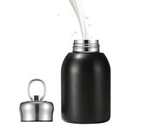 Gourde métallique - Mini gobelet portable sous vide | Bouteille isotherme acier inoxydable | Paroi double pour boissons chaudes ou glacées, petit récipient enfant - garçons, filles, voyages, é