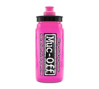 Muc-Off Gourde Sport Elite Fly Rose, 550 Millilitres - Bidon Eau Sport léger, sans BPA, avec Bouchon Ergonomique pour un meilleur Écoulement du Liquide - Gourde Eau 100 % Recyclable