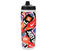 Nike Gourde de sport Refuel 709 ml Graphic Transparent/Black/Flt Gold/Flt Silver/Black Unisexe