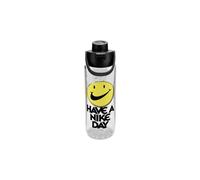 Gourde nike tr recharge chug 700 ml transparent jaune