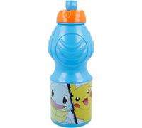 Gourde P1kachu pour pokemon en plastique réutilisable BPA Free bouteille avec tétine pour enfants capacité 400 ml