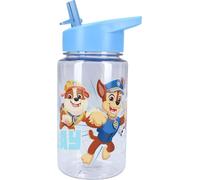 Gourde Paw Patrol - 450 ml avec paille & poignée, transparent