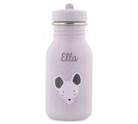 Gourde personnalisée pour enfant fille Trixie Souris (Bouteille 350 ml)