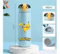 Gourde Pokémon Pikachu 460ml - Bouteille Isotherme en Acier Inoxydable - Étanche et Anti-Fuite V2