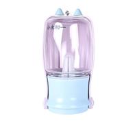 Gourde Portable pour Chien Distributeur D'Hydratation Anti-Fuite 320 ML | Gobelet-Bouteille D'Eau Canine Pour Chat Chiot Promenade Extérieure Randonnée Camping Dressage Va