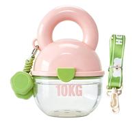 Gourde portable pour chien - Distributeur d'hydratation portable anti-fuite avec sangle de transport - Bouteille d'eau pour chien pour promenades - Pour nourrir les chiots, les promenades, la