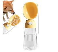 Gourde Portable Pour Chien - Étanche | Bouteille D'Eau Pour Animal Design Démontable | Pour Balade, Randonnée, Voyage, Facile À Utiliser Et Hygiénique | Biberon Chiot Nettoyage Facile Pour Promenade E