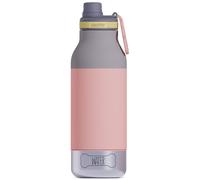 ASOBU Gourde Buddy Pastel Peach Orange 1l parfaite pour ceux qui aiment partager chaque aventure avec leur ami à quatre pattes