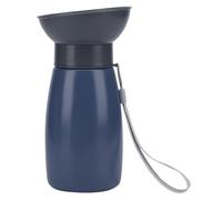 Gourde pour chien - 600 ml - Bouteille de randonnée pour chien - Récipient anti-fuite pour promenade, excursion, parc, voiture, voyage, randonnée et camping