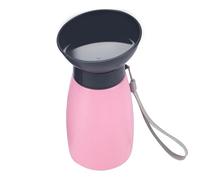 Gourde pour chien - 600 ml - Réservoir anti-fuite pour animaux de compagnie - Pour les vacances, les voyages, le camping, la marche, la randonnée, les chats