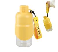 Gourde pour chien avec gamelle, gamelle portable anti-fuite pour les déplacements, bouteille d'eau de voyage pour chiots, chats, chiens de toutes tailles, pour le camping, la randonnée, les promenades