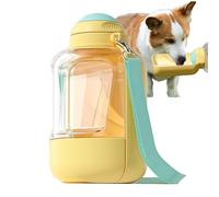Gourde pour chien, bouteille de voyage pour chien - Distributeur d'eau pour chien de grande capacité étanche, chargeur d'eau portable, bouteille d'eau multifonctionnelle pour chiens, chiots, âme