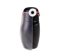 Gourde pour Chien Pliable 480ml/250ml Antifuite sans BPA Alimentaire Bouteille d'eau Portable pour Chien pour Randonnée Voyage Parc Promenade(Black)