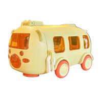 Gourde pour en Forme de Bus - Verres Amusants de 500 ML avec bandoulière | Parfait pour l'école, Les Voyages, Les activités de Plein air, Les Pique-niques et Les randonnées