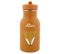 Gourde pour enfant, avec nom Trixie Renard, 350 ml (renard, bouteille de 350 ml)