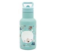 Gourde pour enfant en inox isotherme animaux bleu TU