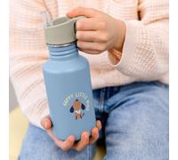 Lässig Gourde pour enfant Pattern Party inox bleu et vert