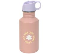 Lässig Gourde pour enfant inox Pattern Party Rose et lilas